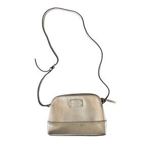 Women’s Kate Spade Champagne Small Crossbody Bag Purse Pre-Loved Condition